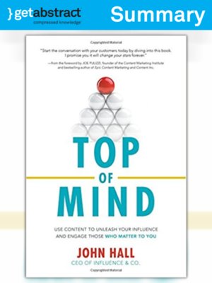 cover image of Top of Mind (Summary)